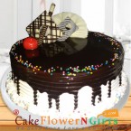 send 1 kg choco vanilla cake delivery